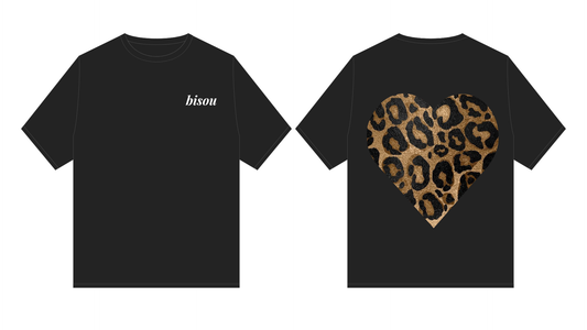 Leopard Heart T-Shirt