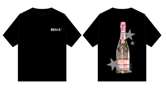 Champagne Black T-Shirt