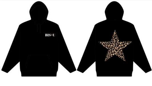 Leopard Star Hoodie